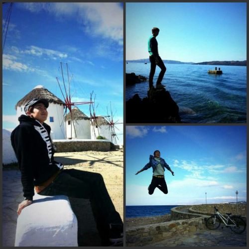 尼坤首部电视剧希腊杀青 帅气自拍被赞似天使