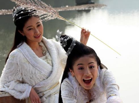 神话剧《墨仙》热拍  吕平滢 携手贡米化身仙女