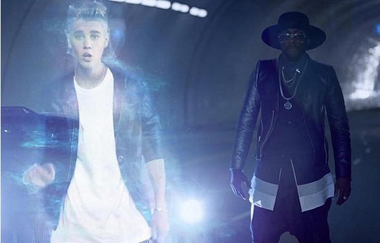 贾斯汀·比伯与will.i.am合作单曲 MV模式新颖