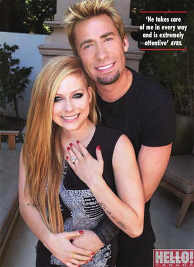 好友爆料艾薇儿法国南部低调完婚 传是奉子成