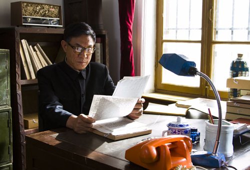 《最后防线》大连热拍 杜志国获封Q版检察官