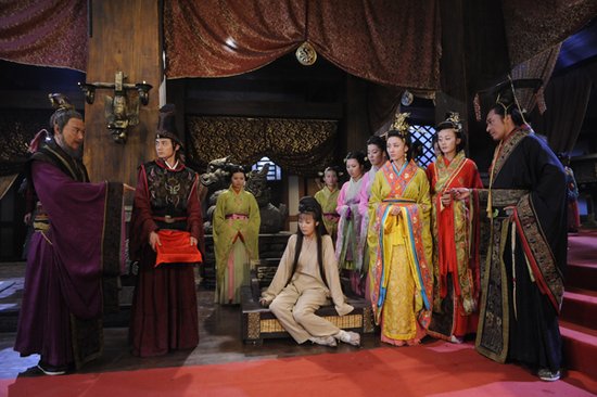 《西施秘史》热拍 周子涵以权谋私统领后宫