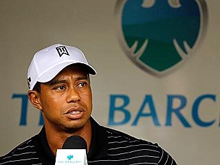 面对离婚态度各不同 老虎伍兹难过艾琳坚强