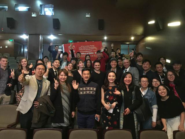 在当天的活动中,团组成员参观了北京电影学院国际交流学院,动画学院图片