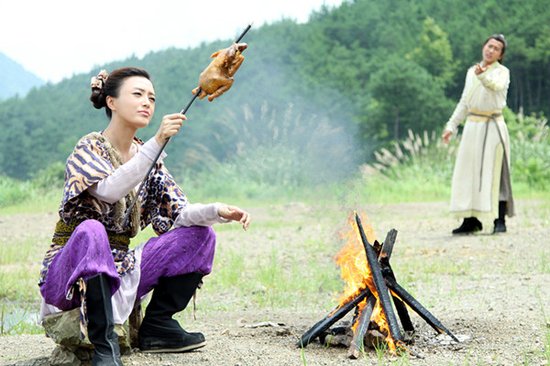 《樊梨花》山东热播 秦岚饰演古装版"女屌丝"