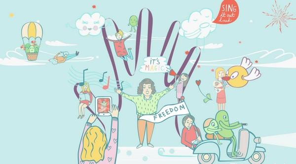 炸鸡少女阿肆创作新歌 英国创意团队打造动画MV