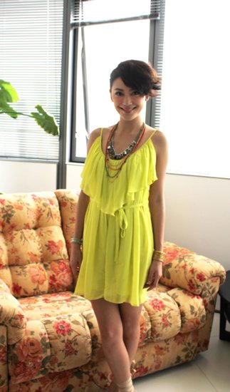 专访应采儿:“女扮男装”很过瘾 希望尽快当妈