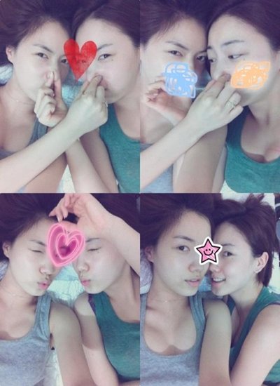 花英退出T-ara团队后 晒可爱萌照传达近况(图)