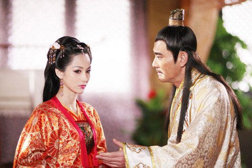 3D女神蓝燕变悲情美人 《隋唐英雄》饰宣华夫人
