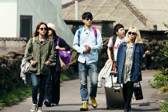 李孝利李天熙赴济州岛旅行