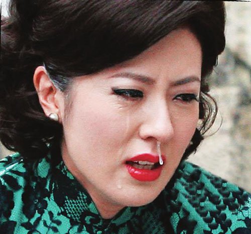 TVB女星拍哭戏卖力哭出鼻涕 功力堪比周星驰
