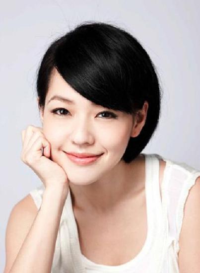 娱乐圈偏分短发女星  马梓涵潮流小S性感