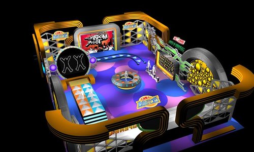 《 胜利百分百 》录影棚样图