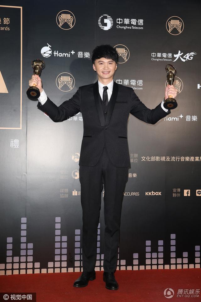 陈建玮梅开二度 斩获最佳台语男歌手