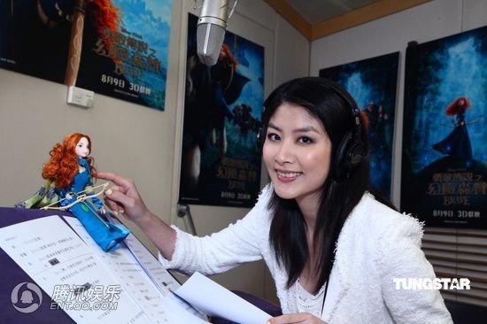 陈慧琳为电影配音 自曝常陪儿子看动画片