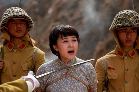 电影《保卫人祖山》热拍 刘芳毓谈演员改剧本