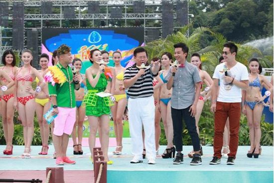 2013长隆比基尼大赛半决赛 选手评委同台飙演