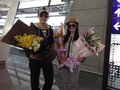 李晟张睿抵台宣传《花非花》 将赴多场见面会