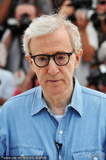  the midnight Paris opens Cannes Woody · Allen plastic lamp brilliant 