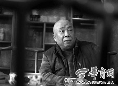 2014年1月14日，吴天明接受记者专访 本报记者 陈团结 摄