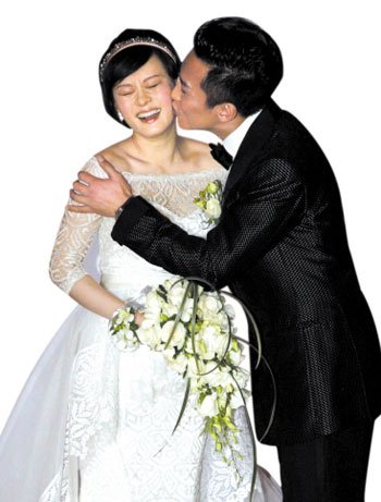 邓超孙俪昨日结婚 幸福得真像花儿一样