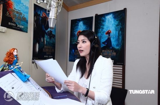 陈慧琳为电影配音 自曝常陪儿子看动画片