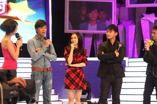 主演王子文,贺刚,朱雨辰等悉数到场.