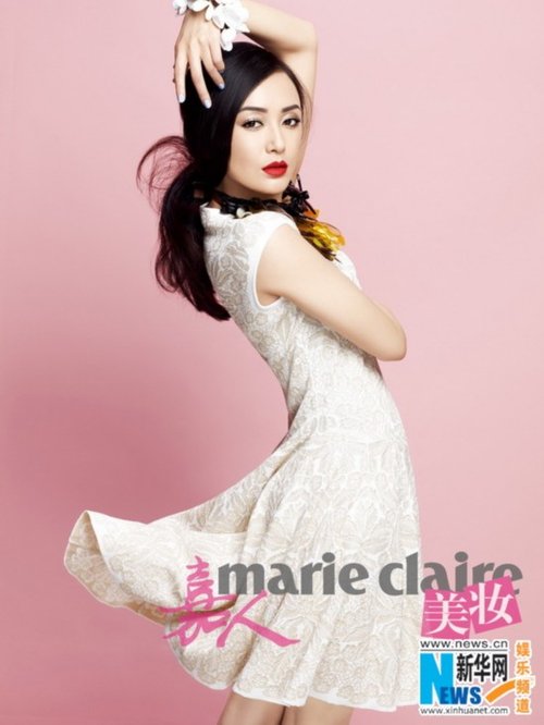 秦岚登《嘉人》双封面 谈陆川:彼此成就彼此(图