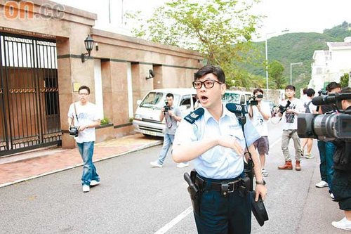 张柏芝临盆在即惊动警察 传媒聚集气氛紧张【图】