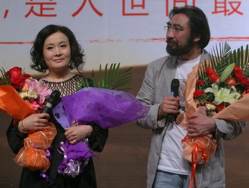 电影《额吉》民族文化宫首映 导演宁才信心满满