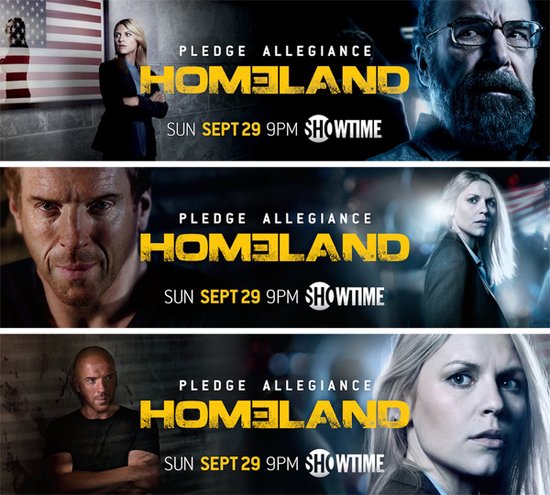 《国土安全》第3季发最新海报 三主角忠诚于谁