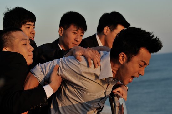 《晚晴天》疑有杨幂跳水镜头 刘恺威:用的替身