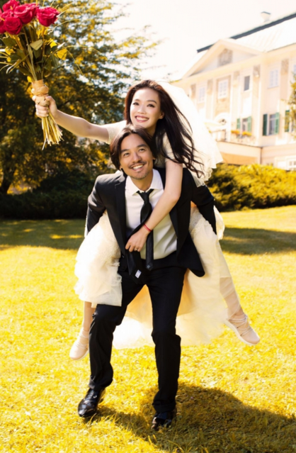  冯德伦 宣布结婚前还在晒工作照 与舒淇互动_娱