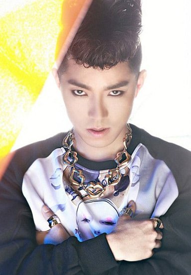 网曝歌浴森新歌造型疑似抄袭韩星权志龙(图)