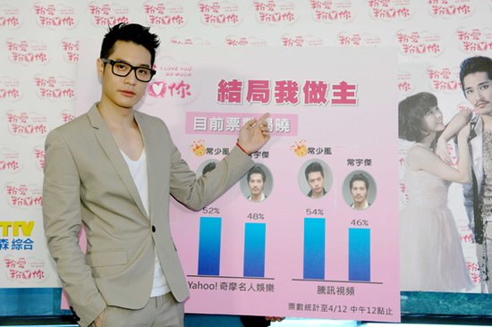 蓝正龙周汤豪抢女友 《粉爱粉爱你》结局由你定_娱乐_腾讯网