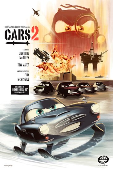  published the CARS 2 retro posters just in public 007