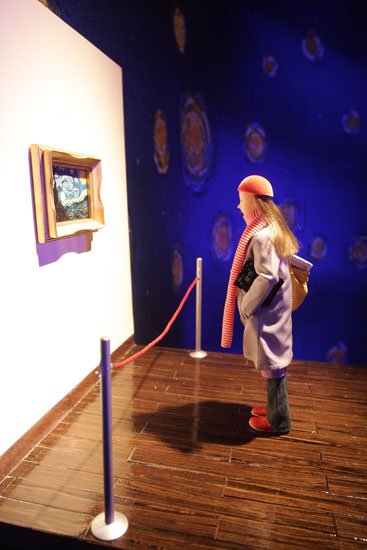 几米星空特展圣诞亮相 户外艺术装置亮相三里