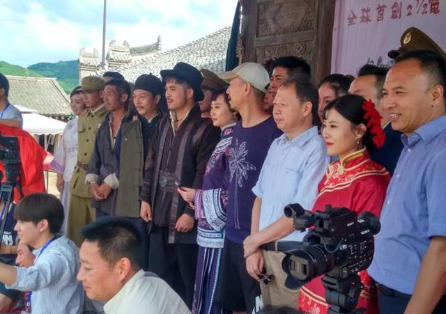 《白鹿原.黑娃演义》在陕西白鹿原影视城开机