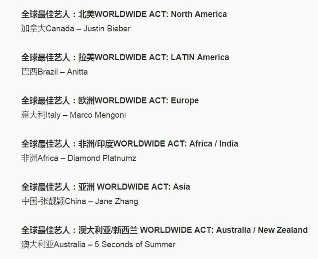 张靓颖怒退国际大奖 没那么简单也没那么偶然