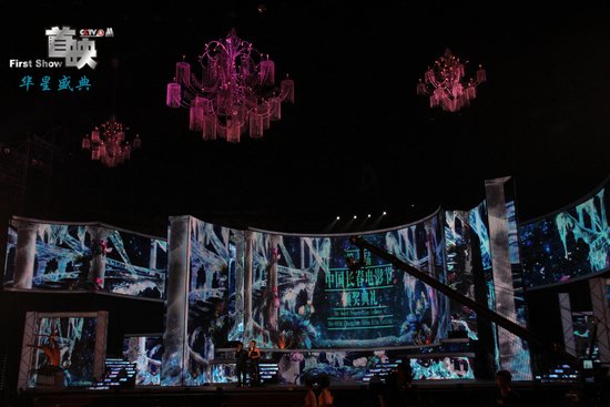 CCTV6首映栏目华丽舞美 恢弘献礼建党90周年