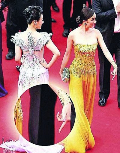  杨幂 揭 戛纳 红毯被驱赶真相:为方便中国媒体拍