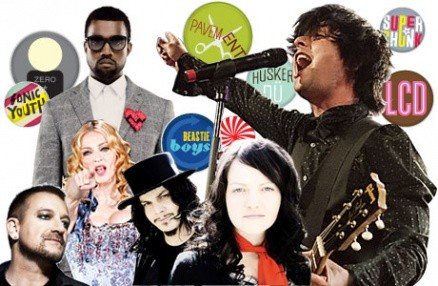 《Spin》杂志评近25年乐坛最佳 麦当娜荣膺歌后