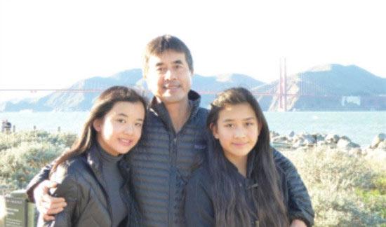  陈冲 二婚 女儿近照曝光  两女长相漂亮似混血_娱