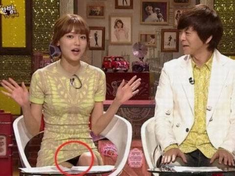 <em>少女时代</em>成员秀英直播<em>节目</em>泄底 因见到偶像皮