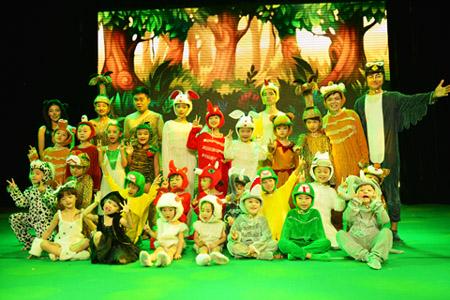 贵州首部儿童话剧《森林宝贝》首演人气爆棚_娱乐_腾讯网