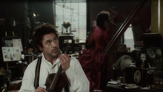 福尔摩斯与小提琴