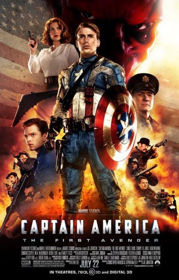外媒赏片:《美国队长》--最迷人漫画英雄