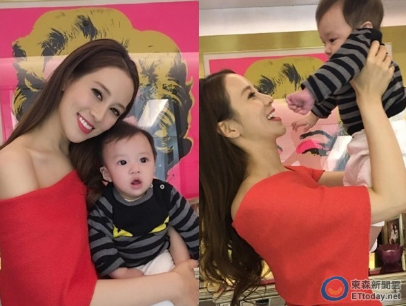 “千亿媳妇”徐子淇哄孩子 把儿子直接整吐奶了