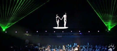 刘欢跨年演唱会舞美视频创意 创造精美视觉效