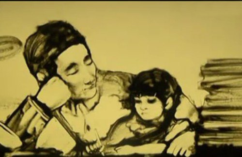 筷子兄弟《父亲》现沙画版mv